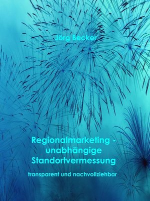 cover image of Regionalmarketing--unabhängige Standortvermessung